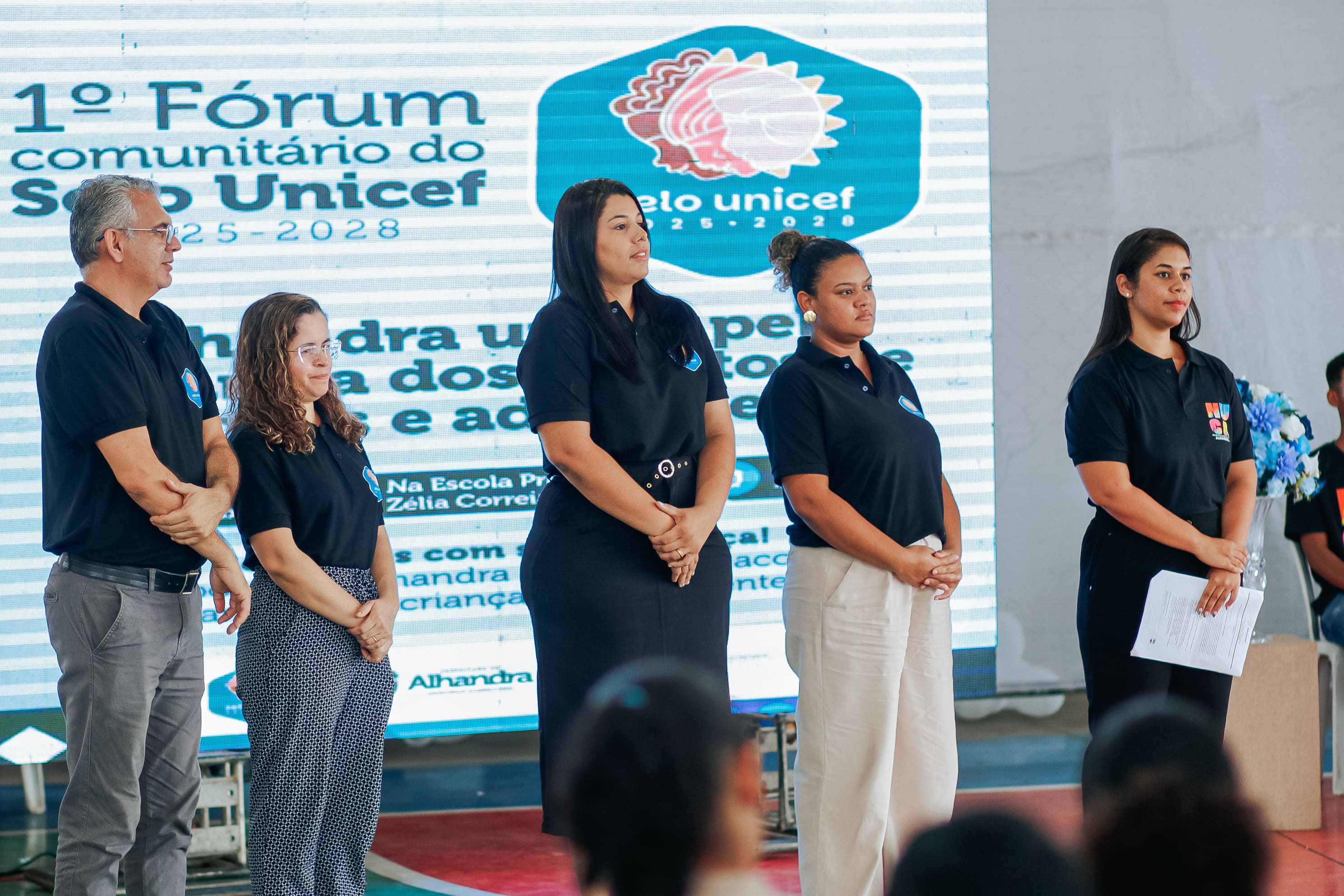 Prefeitura de Alhandra realiza 1º Fórum Comunitário do Selo UNICEF e inicia oficialmente as ações da edição 2025-2028