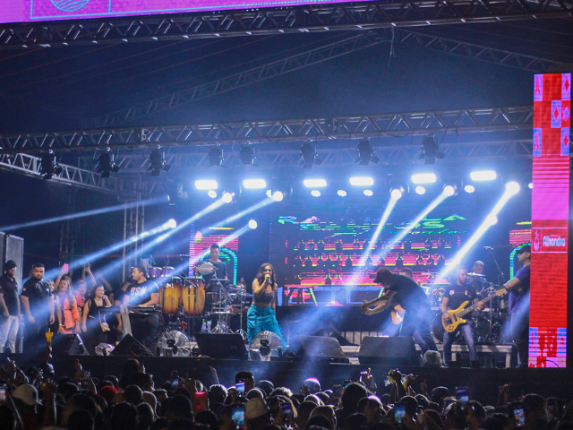 Segunda noite da Tradicional Festa de Gilberto agita o bairro do Oiteiro em Alhandra
