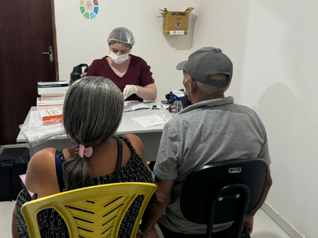 UBS Âncora Taperubus promove Dia de Hiperdia com ações de saúde e conscientização sobre ISTs e HIV