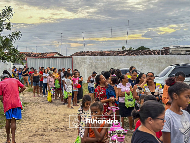Prefeitura de Alhandra por meio do PMAAF e Cozinha Comunitária distribui alimentos a famílias em vulnerabilidade social em Alhandra