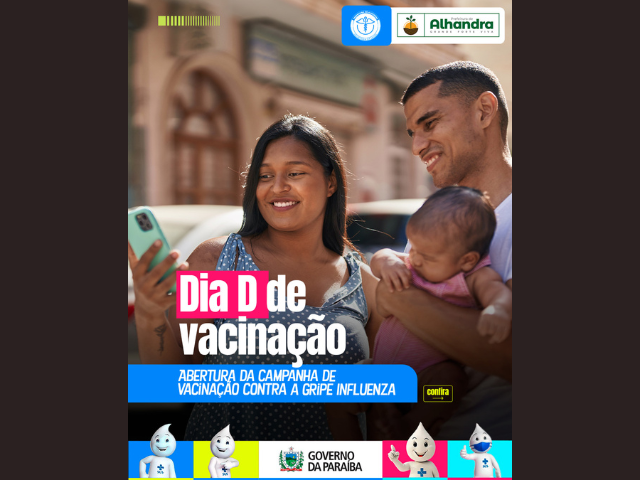 Alhandra realiza dia D de vacinação contra a gripe influenza, nesta sexta-feira