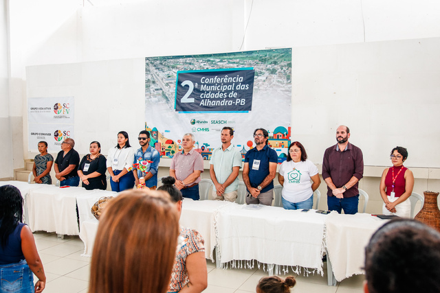 Alhandra realiza 2ª Conferência Municipal das Cidades de Alhandra e fortalece planejamento urbano com participação popular
