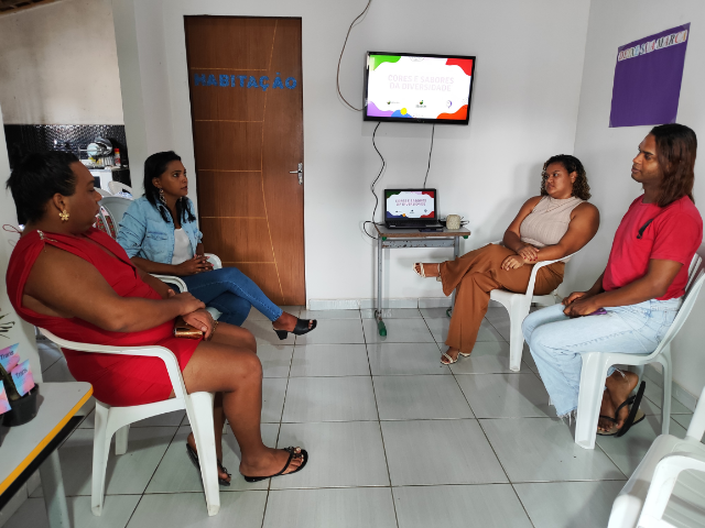 Alhandra realiza café da manhã em alusão ao Dia Nacional da Visibilidade Trans