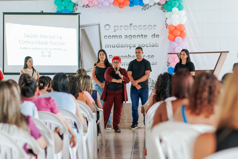 Semana Pedagógica fortalece formação dos educadores e marca novo ciclo de avanços na educação de Alhandra