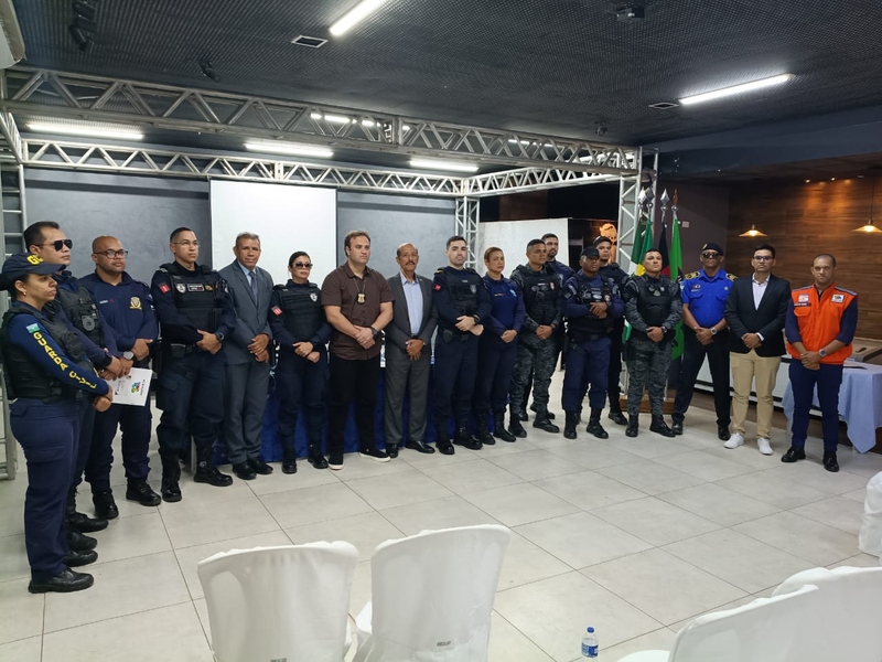 Alhandra participa de encontro regional e fortalece integração na área de Segurança Pública