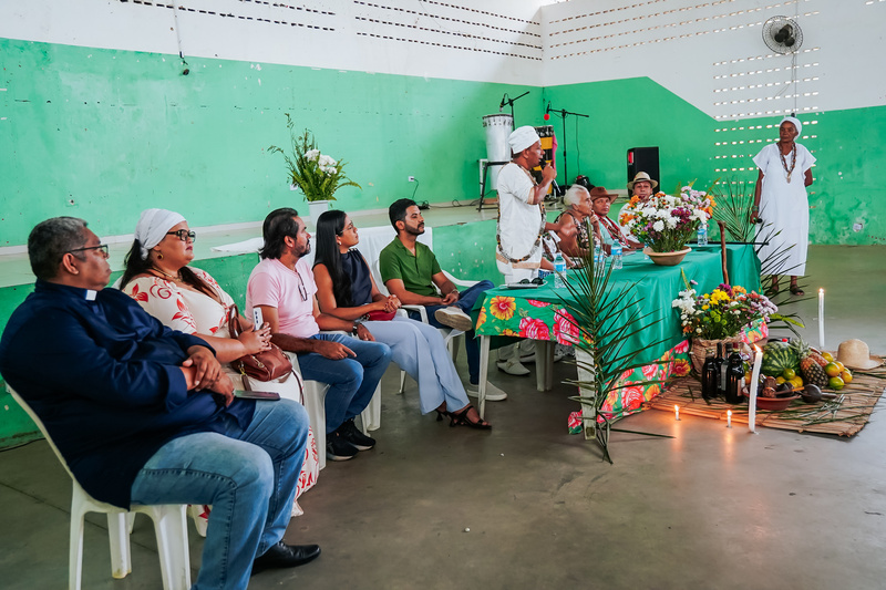 Secretarias de Cultura e Assistência Social participam de encontro de valorização da Jurema Sagrada em Alhandra