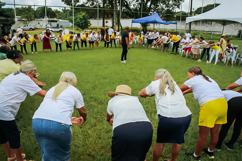 Assistência Social e Esportes promovem ação do Setembro Amarelo com atividade física e valorização da vida