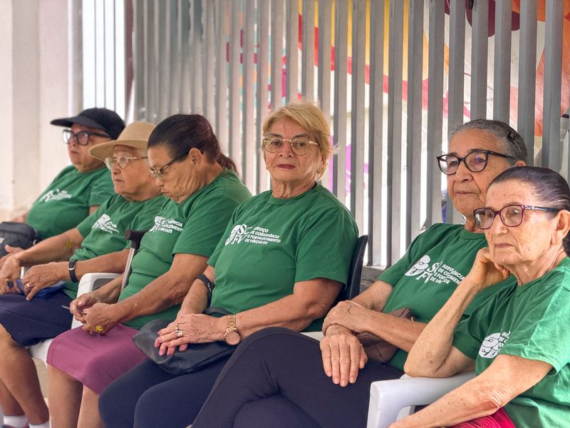 Ação integrada de saúde e assistência social promove cuidado e valorização da pessoa idosa em Alhandra